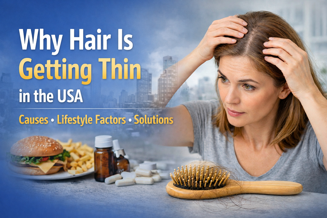 Why Hair Is Getting Thin: Causes, Lifestyle Factors, and Solutions