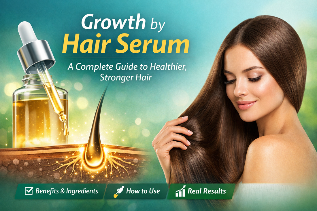 Growth by Hair Serum: A Complete Guide to Healthier, Stronger Hair
