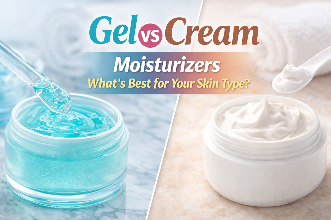 Gel vs Cream Moisturizers: What’s Best for Your Skin Type?