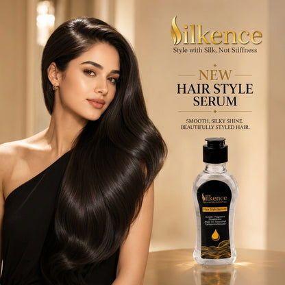 Silkence Hair Serum for Frizz Control & Shine