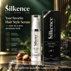 Silkence Hair Serum for Frizz Control & Shine