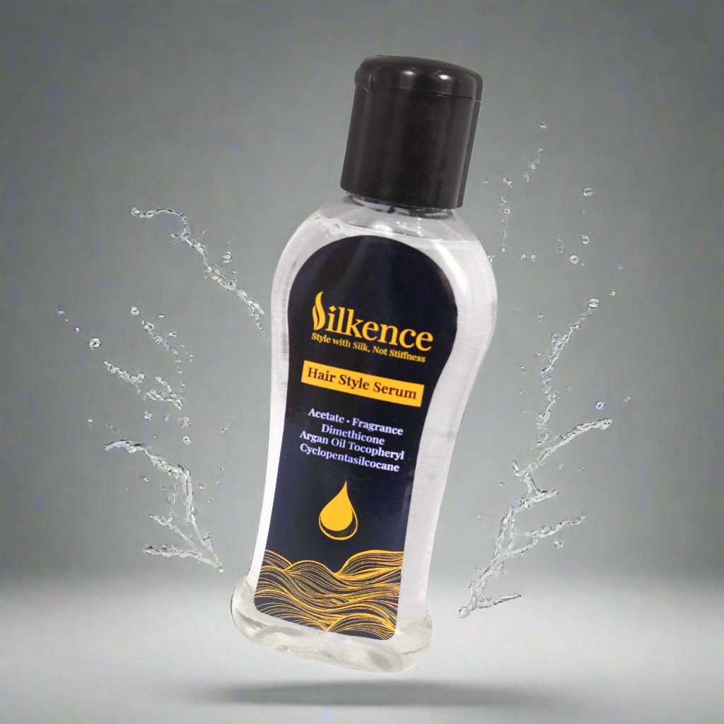 Silkence-hair-style-serum-bottle