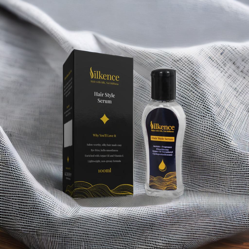 Silkence-hair-style-serum-Photo-Studio-Cotton-Sheet