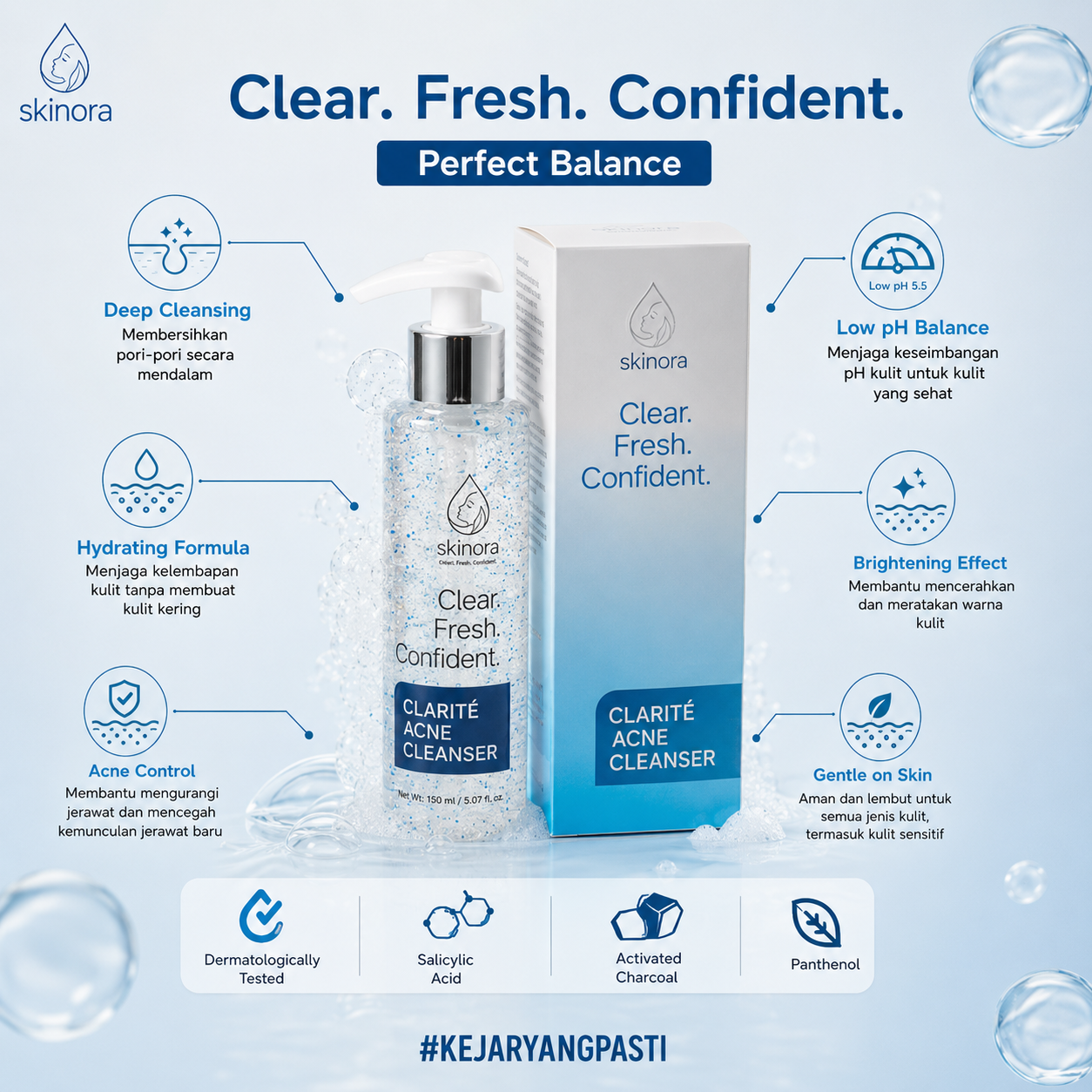 SKINORA CLARITÉ ACNE CLEANSER
